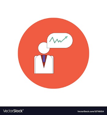In flat design of progress vector image
