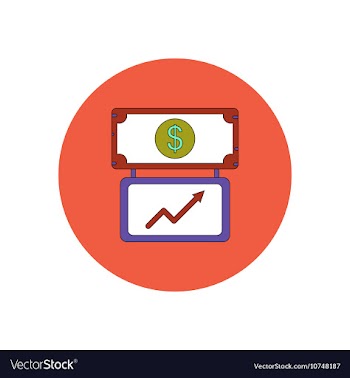 In flat design of progress vector image