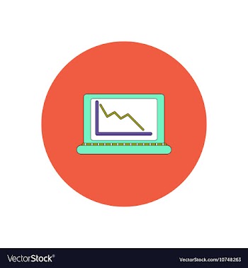 In flat design of progress vector image