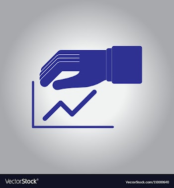 In flat design of progress vector image
