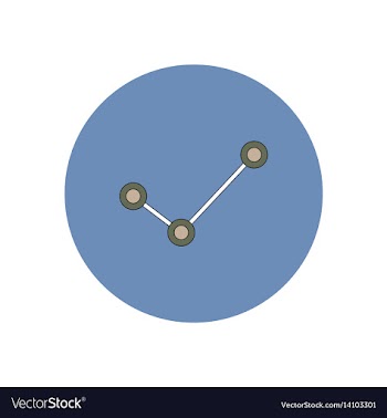 In flat design of progress vector image