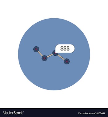 In flat design of progress vector image