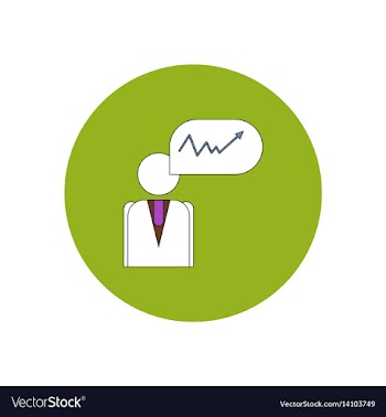 In flat design of progress vector image