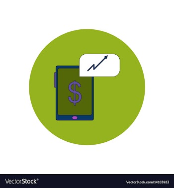 In flat design of progress vector image