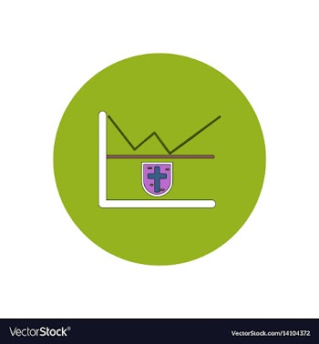 In flat design of progress vector image