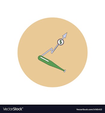 In flat design of progress vector image