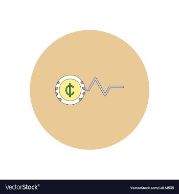 In flat design of progress vector image