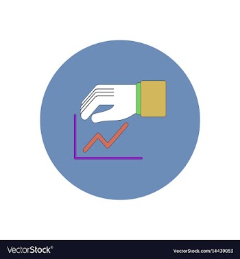 In flat design of progress vector image