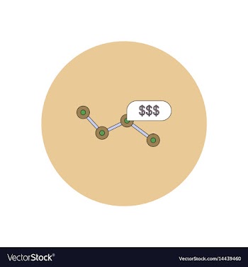 In flat design of progress vector image
