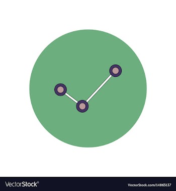 In flat design of progress vector image
