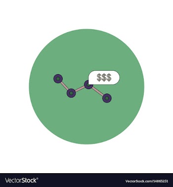 In flat design of progress vector image