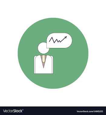 In flat design of progress vector image