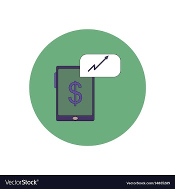 In flat design of progress vector image