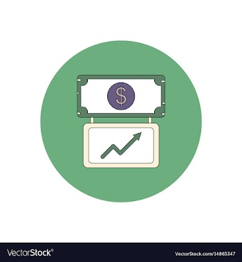 In flat design of progress vector image