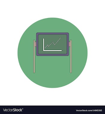 In flat design of progress vector image