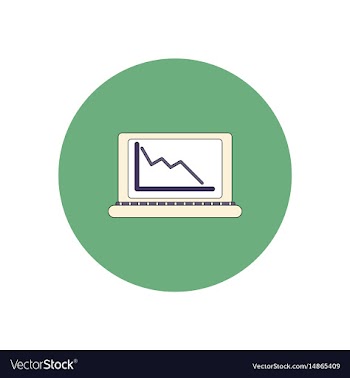 In flat design of progress vector image