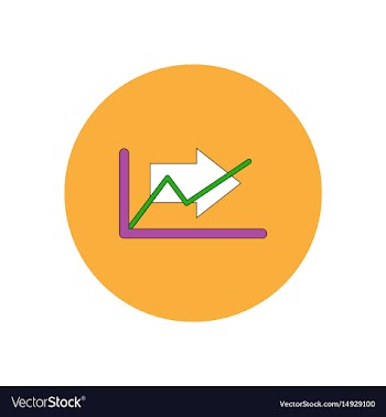 In flat design of progress vector image
