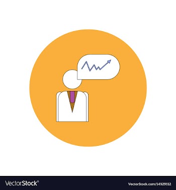 In flat design of progress vector image