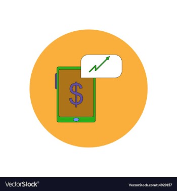 In flat design of progress vector image
