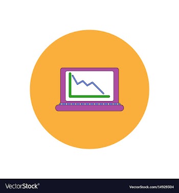 In flat design of progress vector image