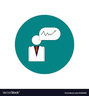In flat design of progress vector image