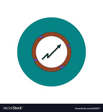 In flat design of progress vector image