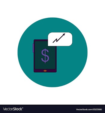 In flat design of progress vector image