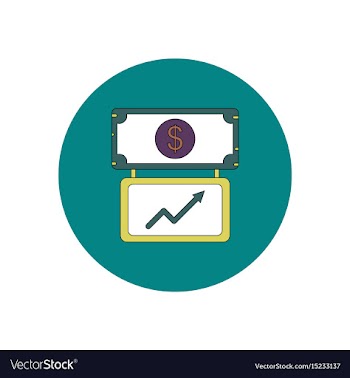 In flat design of progress vector image