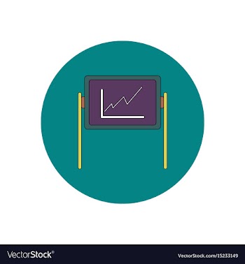 In flat design of progress vector image