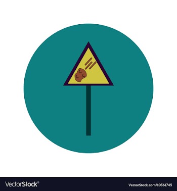 In flat design of space vector image