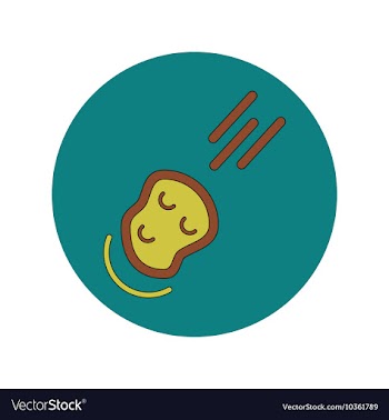 In flat design of space vector image