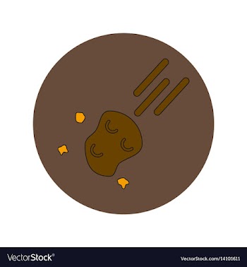 In flat design of space vector image