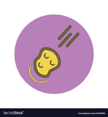 In flat design of space vector image