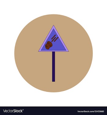 In flat design of space vector image