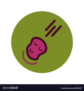 In flat design of space vector image