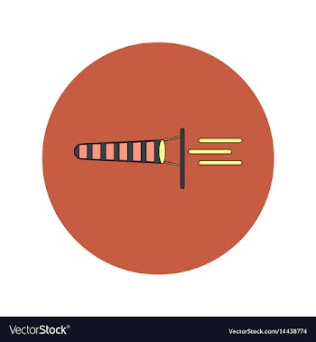 In flat design of storm and vector image