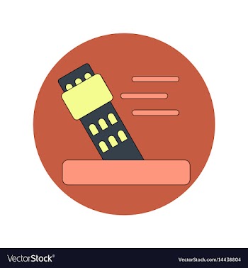 In flat design of storm and vector image
