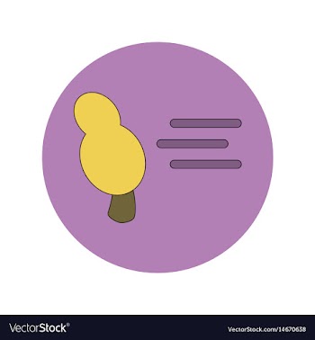 In flat design of storm and vector image