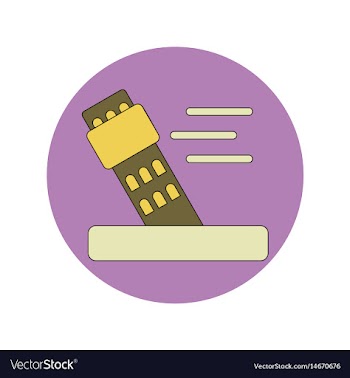 In flat design of storm and vector image