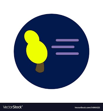 In flat design of storm and vector image