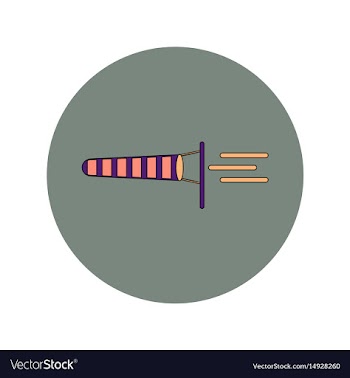 In flat design of storm and vector image