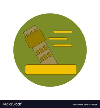 In flat design of storm and vector image