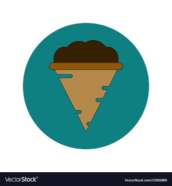 In flat design of Tornado vector image