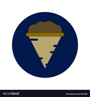 In flat design of Tornado vector image