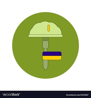 In flat design of traditional vector image