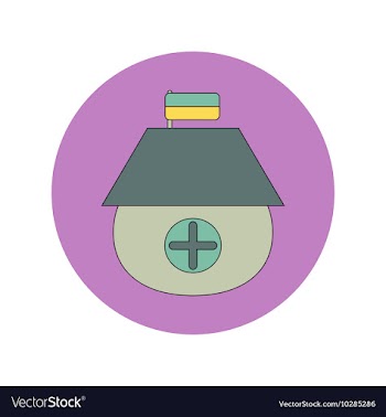 In flat design of Ukrainian vector image