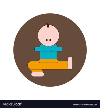 In flat design of ukrainian vector image