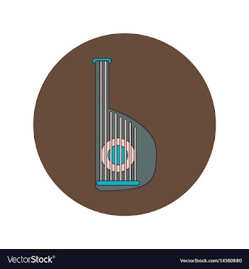 In flat design of ukrainian vector image