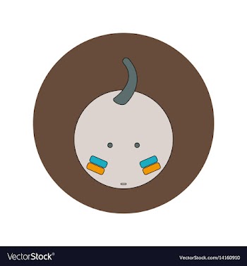 In flat design of ukrainian vector image