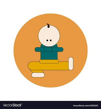 In flat design of ukrainian vector image